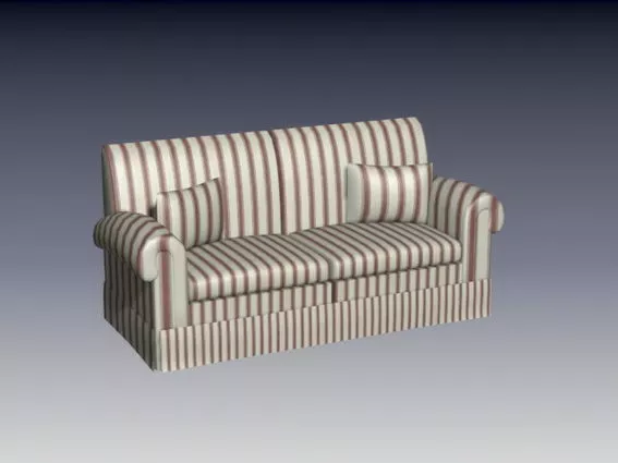 Fabric Sofa Sets 3d model Fabric Sofa Sets 3d model
