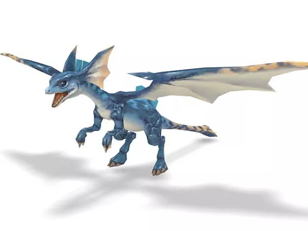 Earth Drake Dragon Creature 3d model