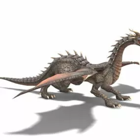 Fafnir Dragon 3d model