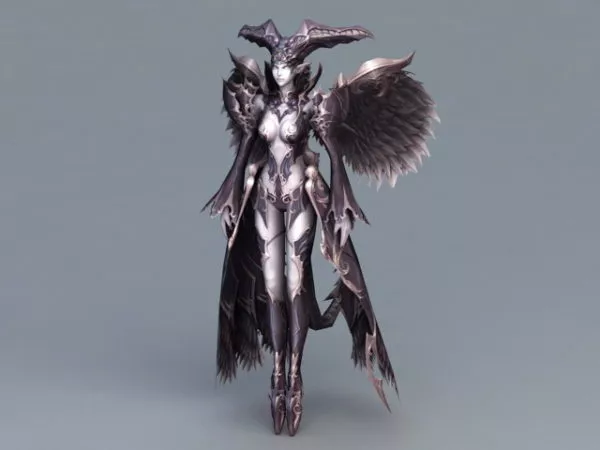 Fallen Angel Devil 3d model Fallen Angel Devil 3d model
