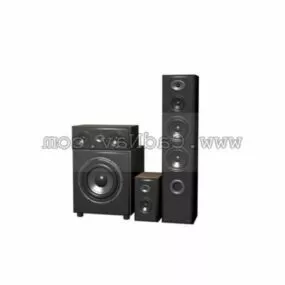 Family Speakers 3d model