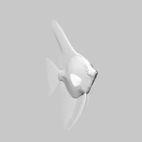 Animal Fancy Angel Goldfish 3d model