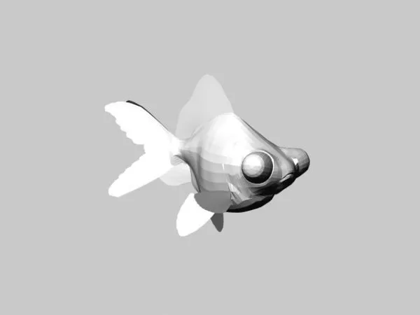 Grunt Fish Rigged Animated 3d model