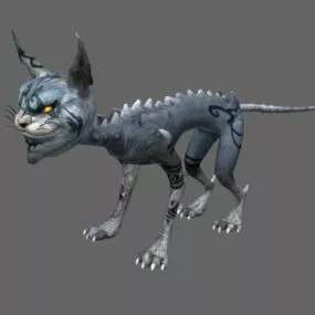 Fantasy Cheshire Cat Robot 3d model