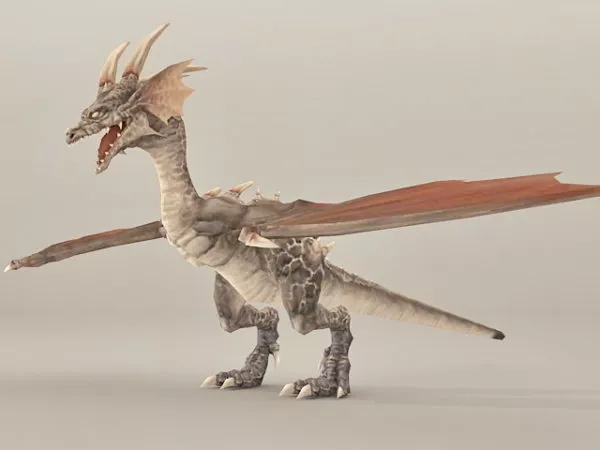 Fantasy Dragon Character 3d model Fantasy Dragon Character 3d model