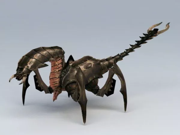 Black Scorpion Monster 3d model