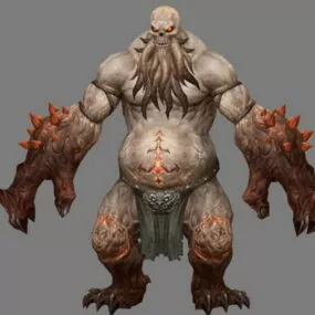 Fantasy Humanoid Creature 3d model
