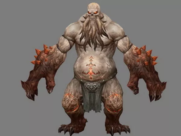 Fantasy Humanoid Creature 3d model Fantasy Humanoid Creature 3d model
