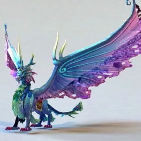 Fantasy Kylin Beast 3d model