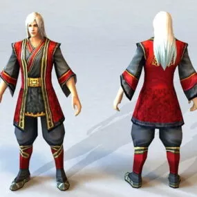 Fantasy Man Guy 3d model