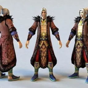 Fantasy Man Handsome Guy 3d model