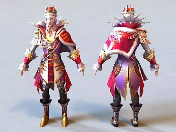 Fantasy Prince 3d model Fantasy Prince 3d model