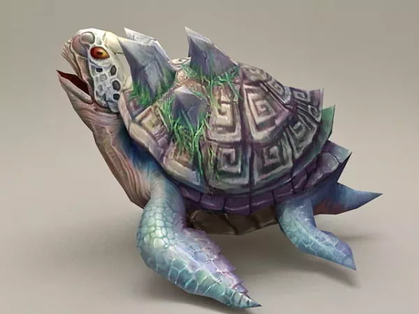 Fantasy Turtle 3d model Fantasy Turtle 3d model