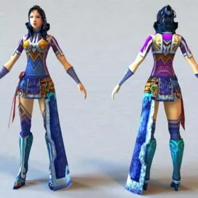 Fantasy Woman 3d model