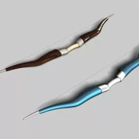 Fantasy Bows 3d model