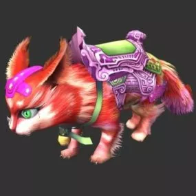 Fantasy Cat Character 3d model