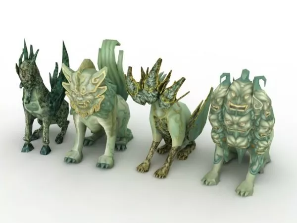 Fantasy Creature Character 3d model Fantasy Creature Character 3d model