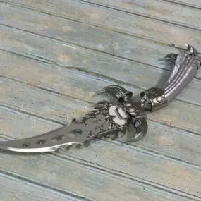 Fantasy Dagger 3d model