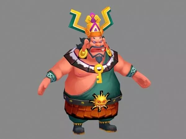 Fantasy Fat Man 3d model Fantasy Fat Man 3d model