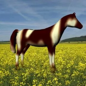 Fantasy Horse Animal 3d model