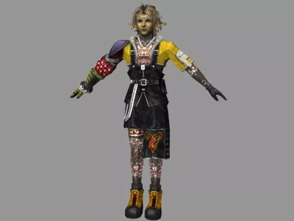 Figure Skater 3d model