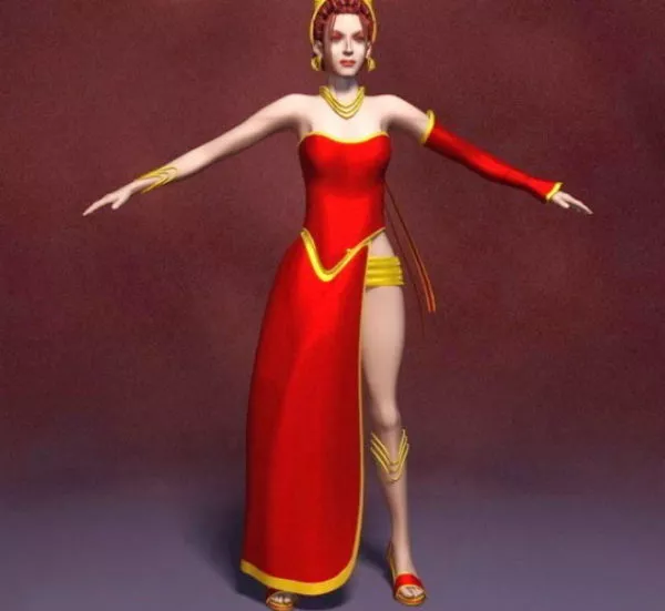 Fantasy Princess 3d model Fantasy Princess 3d model