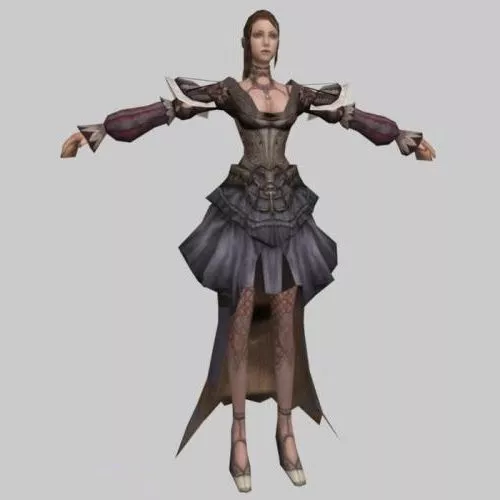 Fantasy Woman Character Character 3d model Fantasy Woman Character Character 3d model