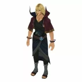 Fantasy Young Man 3d model