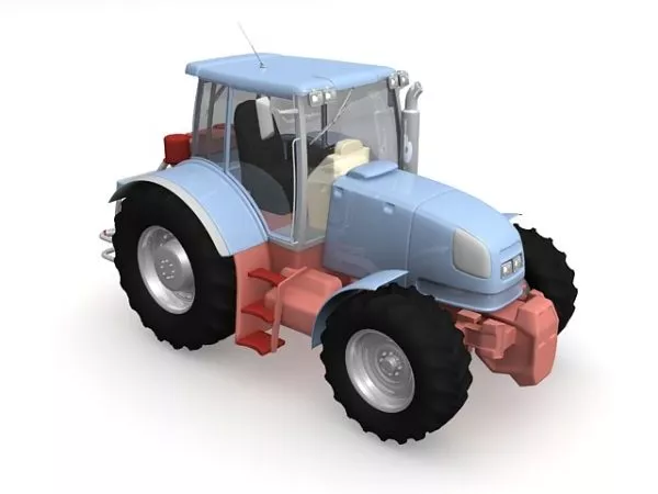 Backhoe Loader 3d model