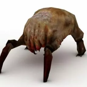Fast Headcrab Character 3d model