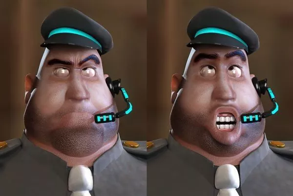 Fat Cop Cartoon 3d model Fat Cop Cartoon 3d model