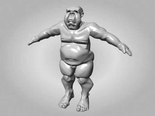 Tarrasque Monster 3d model