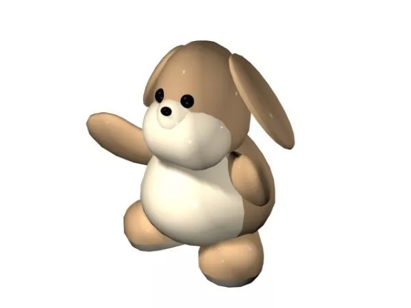 Wild Rabbit 3d model