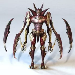 Female Demon 3d model