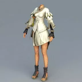 Female Lower Body 3d model