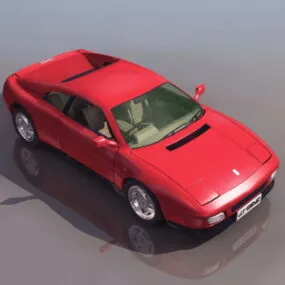 Ferrari 348 2-seat Sports Car 3d model