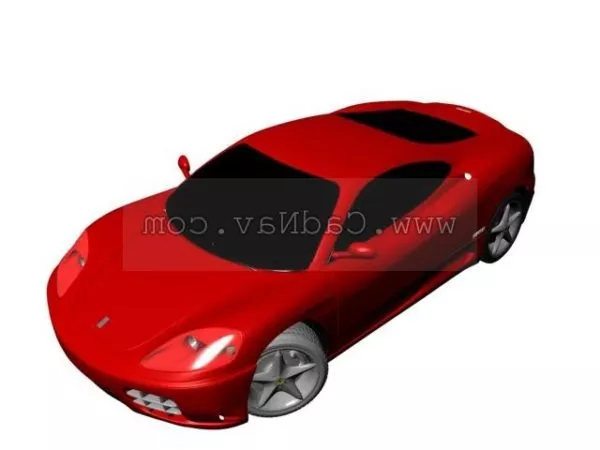 Ferrari F360 Modena Car 3d model Ferrari F360 Modena Car 3d model