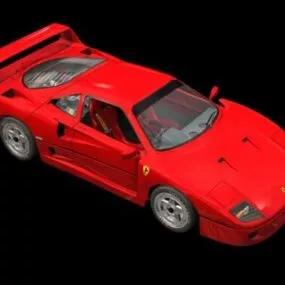 Ferrari F40 Two-door Coupe 3d model