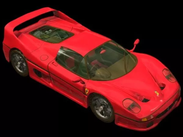 Ferrari F1 Race Concept 3d model