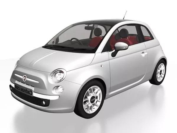 Fiat Punto Classic Car 3d model