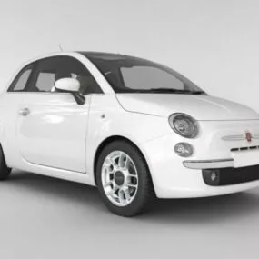Fiat 500 Sport 3d model