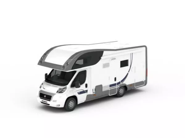 Fiat Camper Van 3d model Fiat Camper Van 3d model