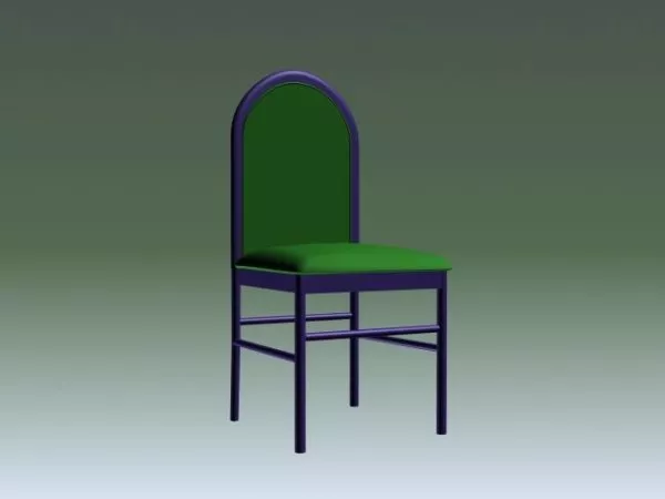 Fiberglass Dining Chair 3d model Fiberglass Dining Chair 3d model