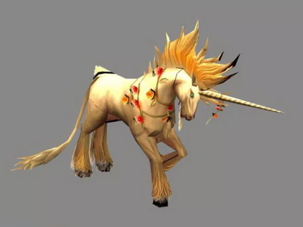Cartoon Fictional Unicorn 3d model Cartoon Fictional Unicorn 3d model
