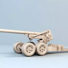 Field Artillery 3d model