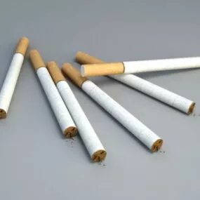 Filtered Cigarettes 3d model