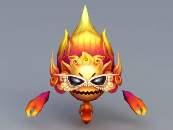 Little Demon Evil 3d model