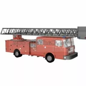 Fire Brigade Vehicle 3d model