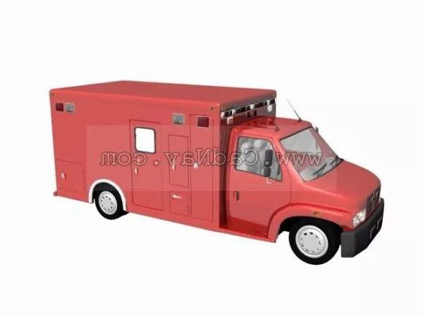 Fire-extinguishing Tanker 3d model Fire-extinguishing Tanker 3d model