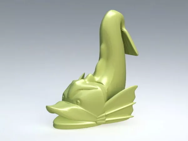 Fish Sculpture Decor 3d model Fish Sculpture Decor 3d model